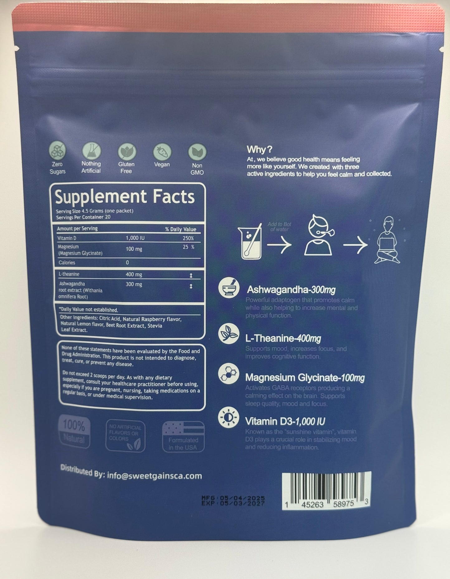 Electrolyte Drink Packs